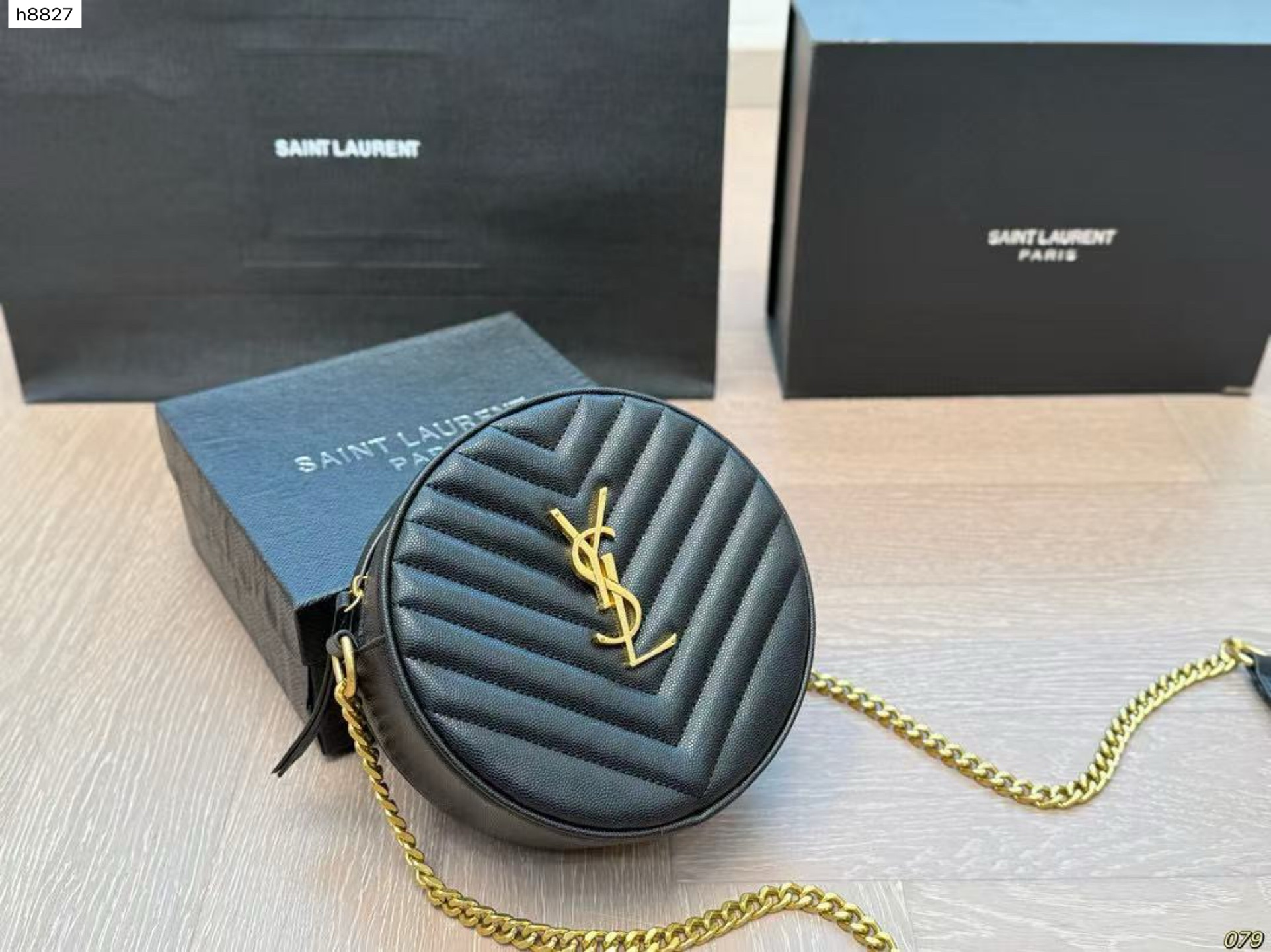 ZH239 YSL Yves Saint Laurent Round Bag 39.9$ gallery