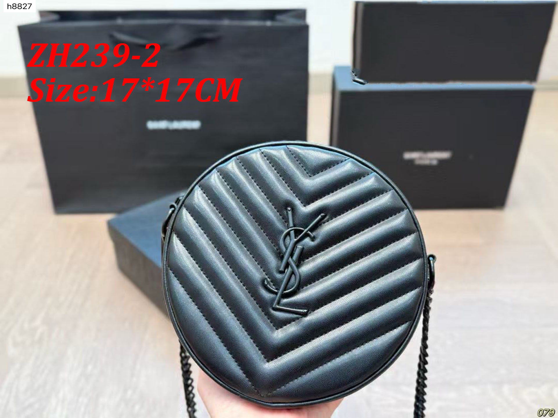 ZH239 YSL Yves Saint Laurent Round Bag 39.9$ gallery