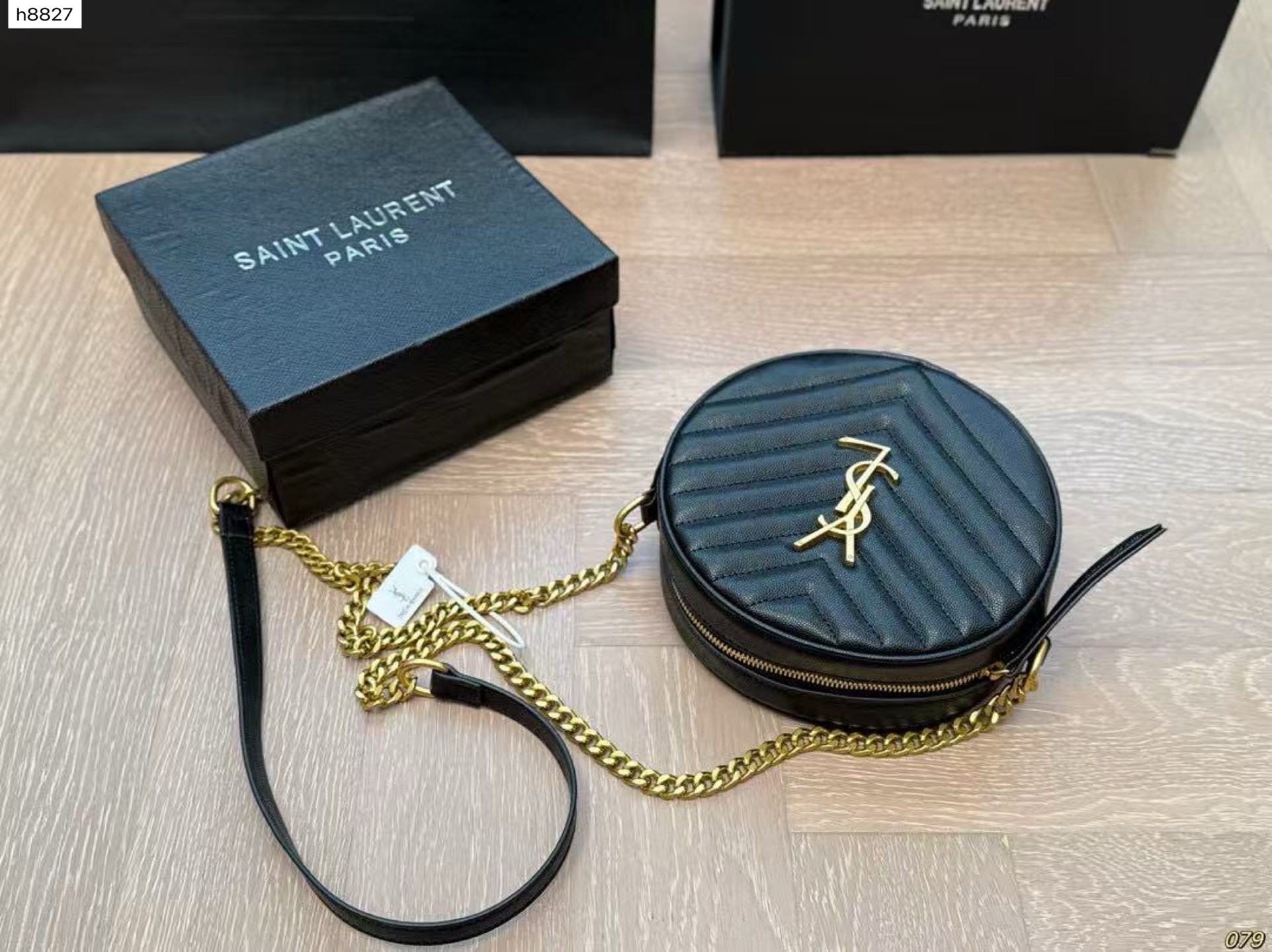 ZH239 YSL Yves Saint Laurent Round Bag 39.9$ gallery