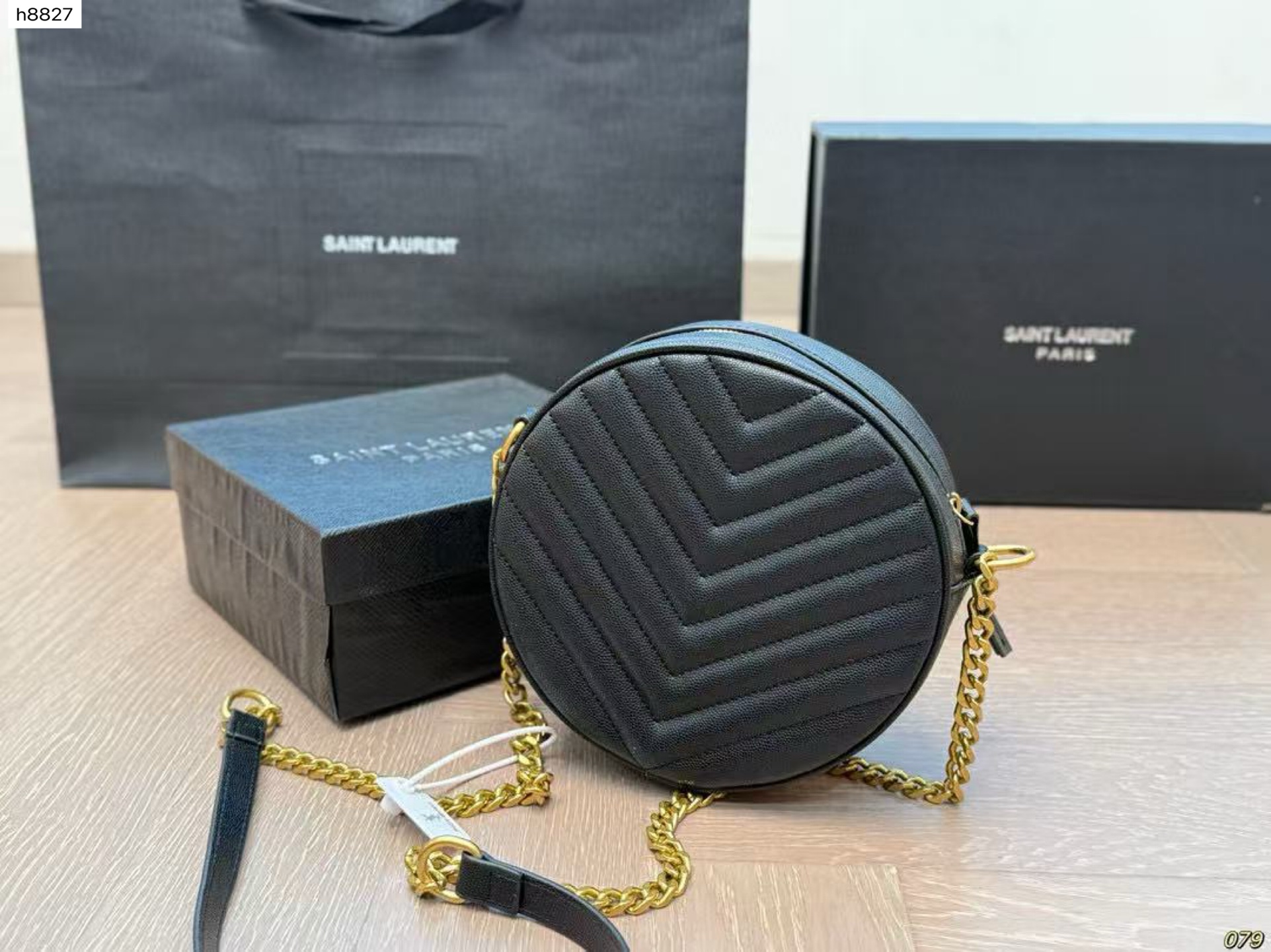 ZH239 YSL Yves Saint Laurent Round Bag 39.9$ gallery