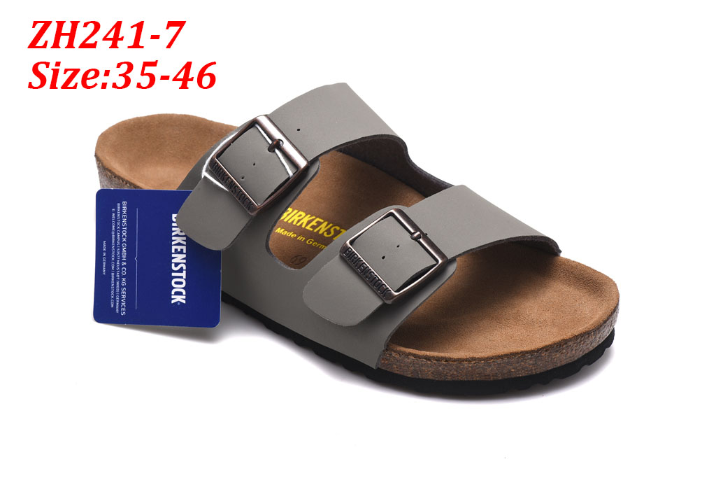 ZH241 Birkenstock Double Button Slides 39.9$ gallery