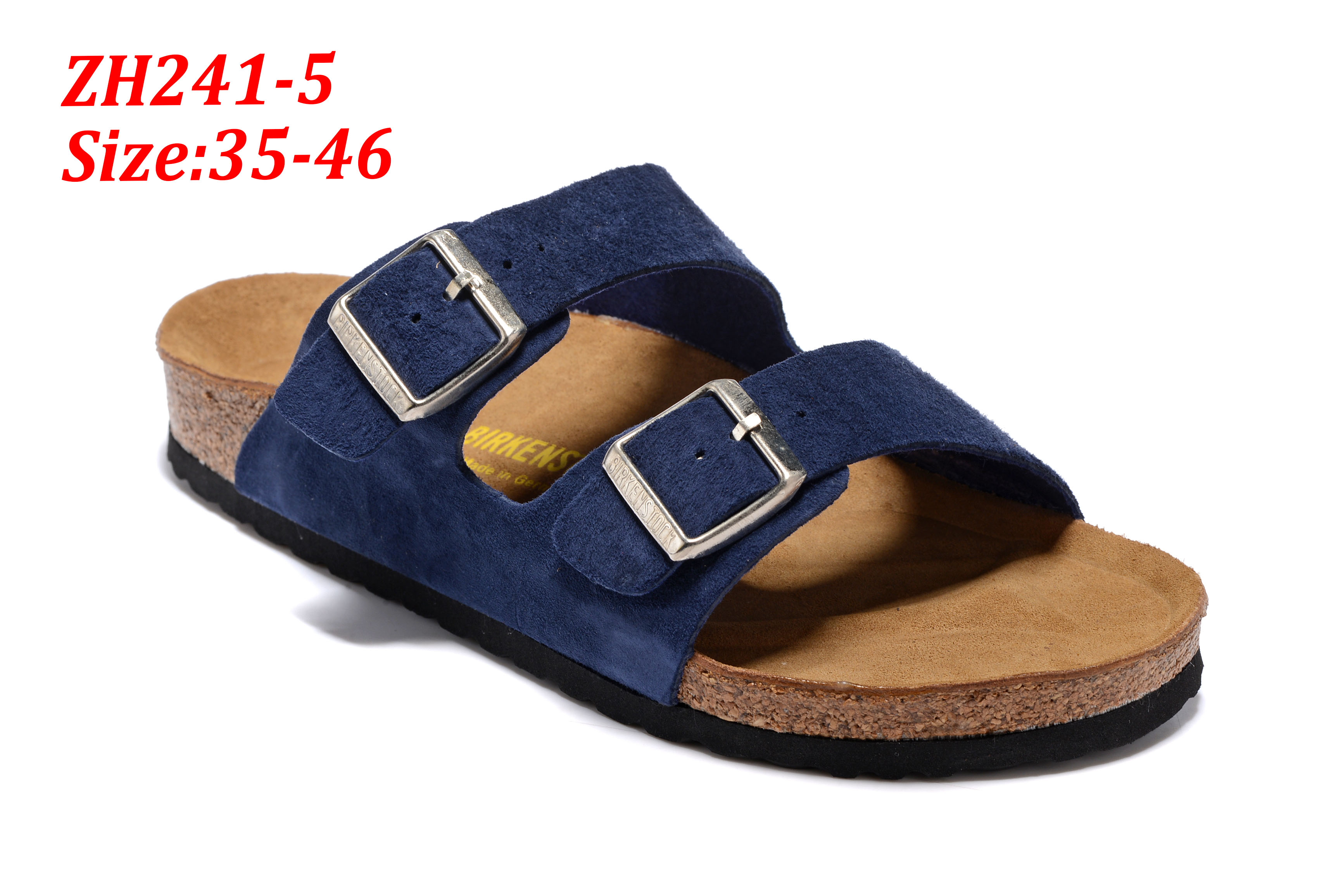 ZH241 Birkenstock Double Button Slides 39.9$ gallery