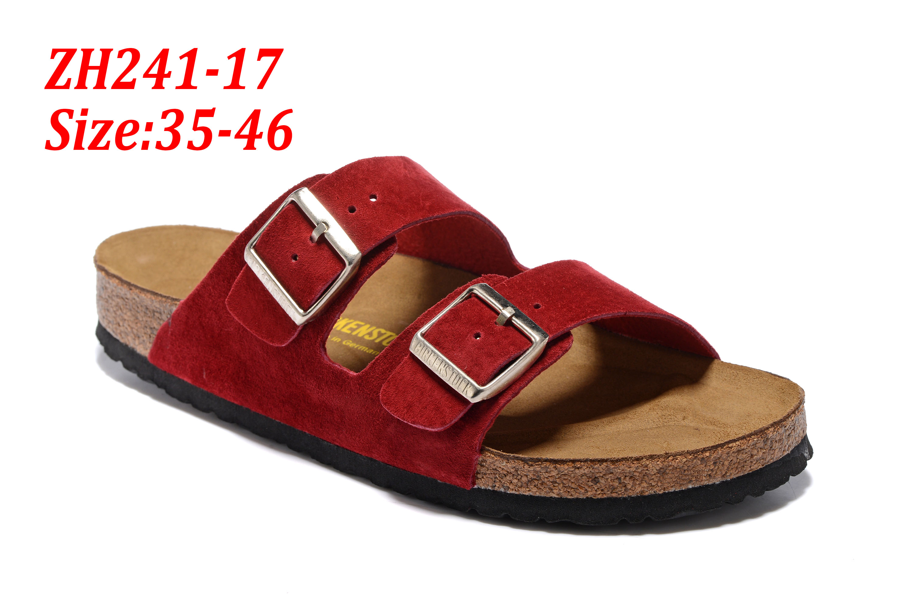 ZH241 Birkenstock Double Button Slides 39.9$ gallery