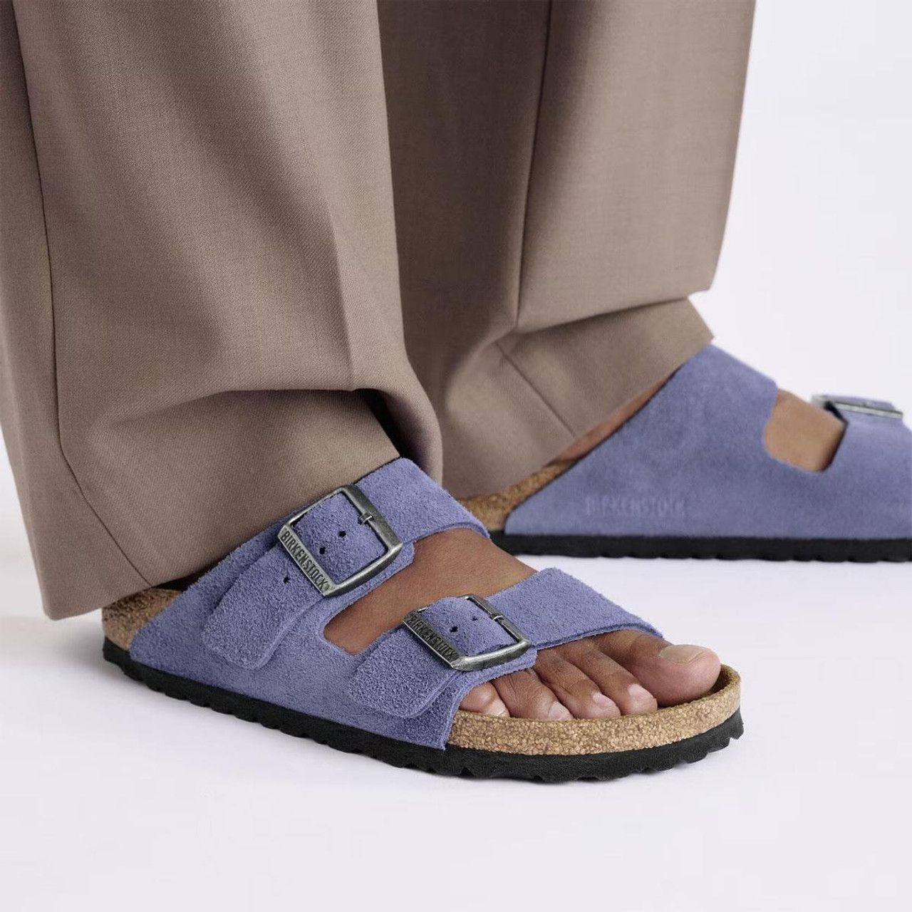 ZH241 Birkenstock Double Button Slides 39.9$ gallery