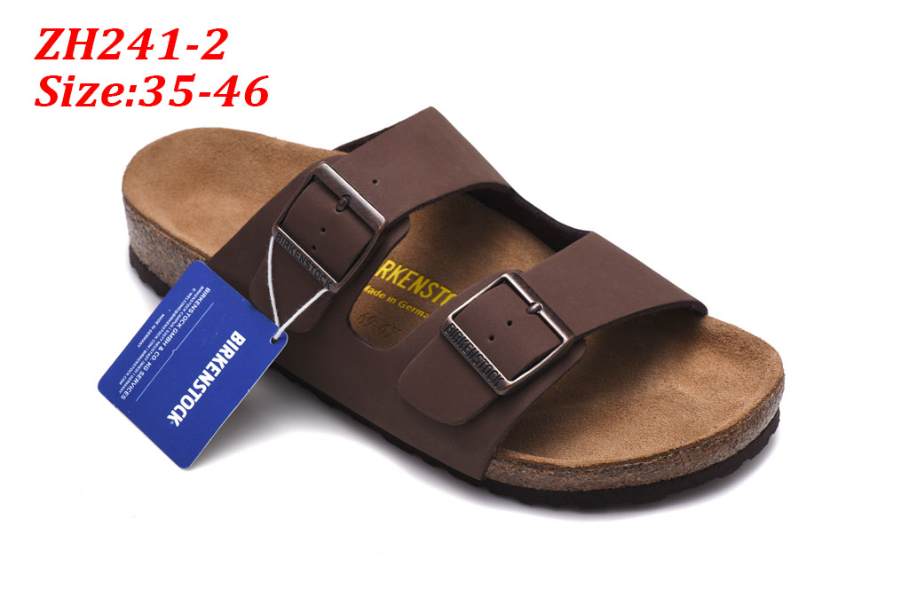 ZH241 Birkenstock Double Button Slides 39.9$ gallery