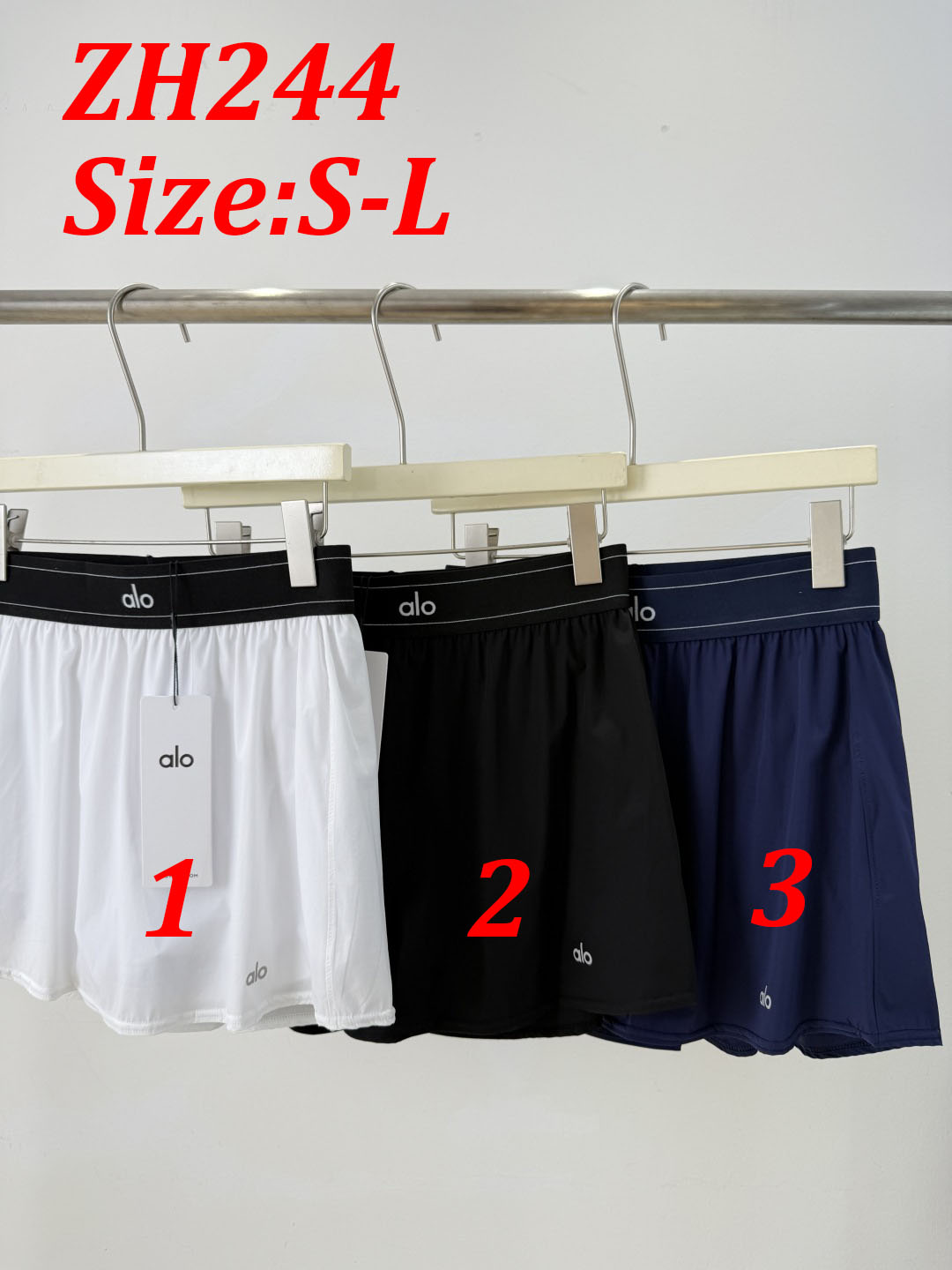 ZH244 ALO anti-exposure tennis skirt 28.6$ gallery