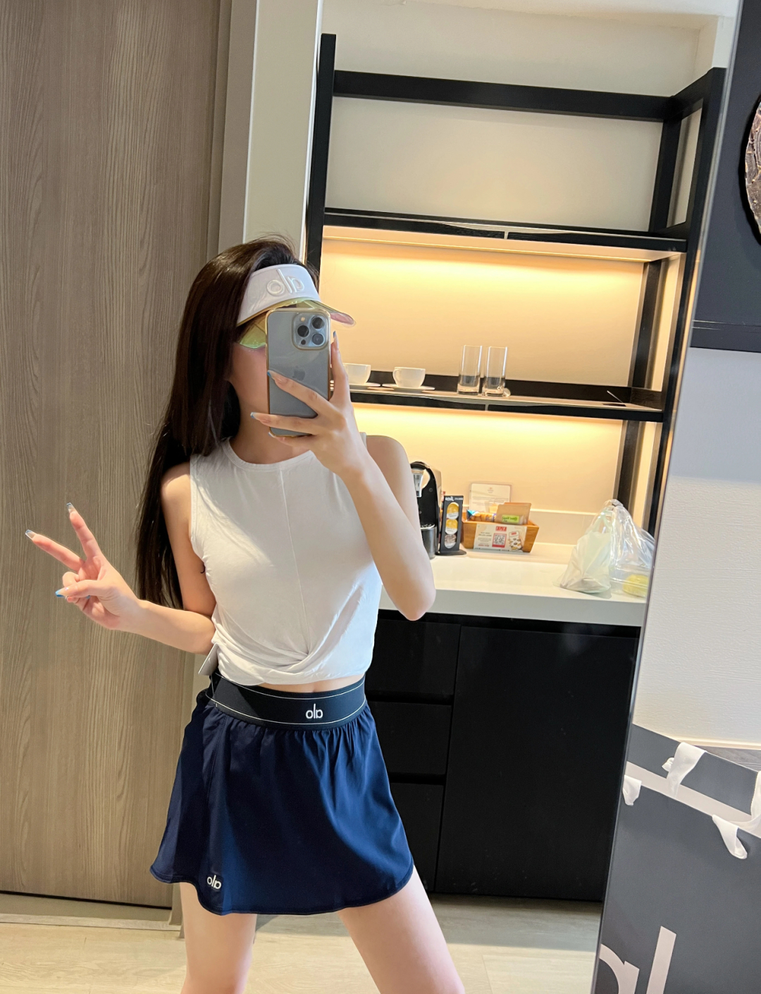ZH244 ALO anti-exposure tennis skirt 28.6$ gallery