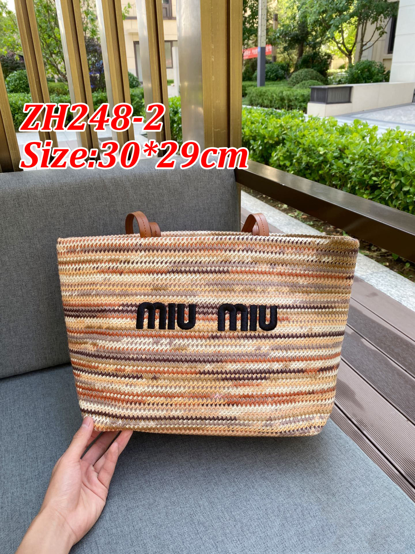 ZH248 MIUMIU Rainbow bag 58$ gallery