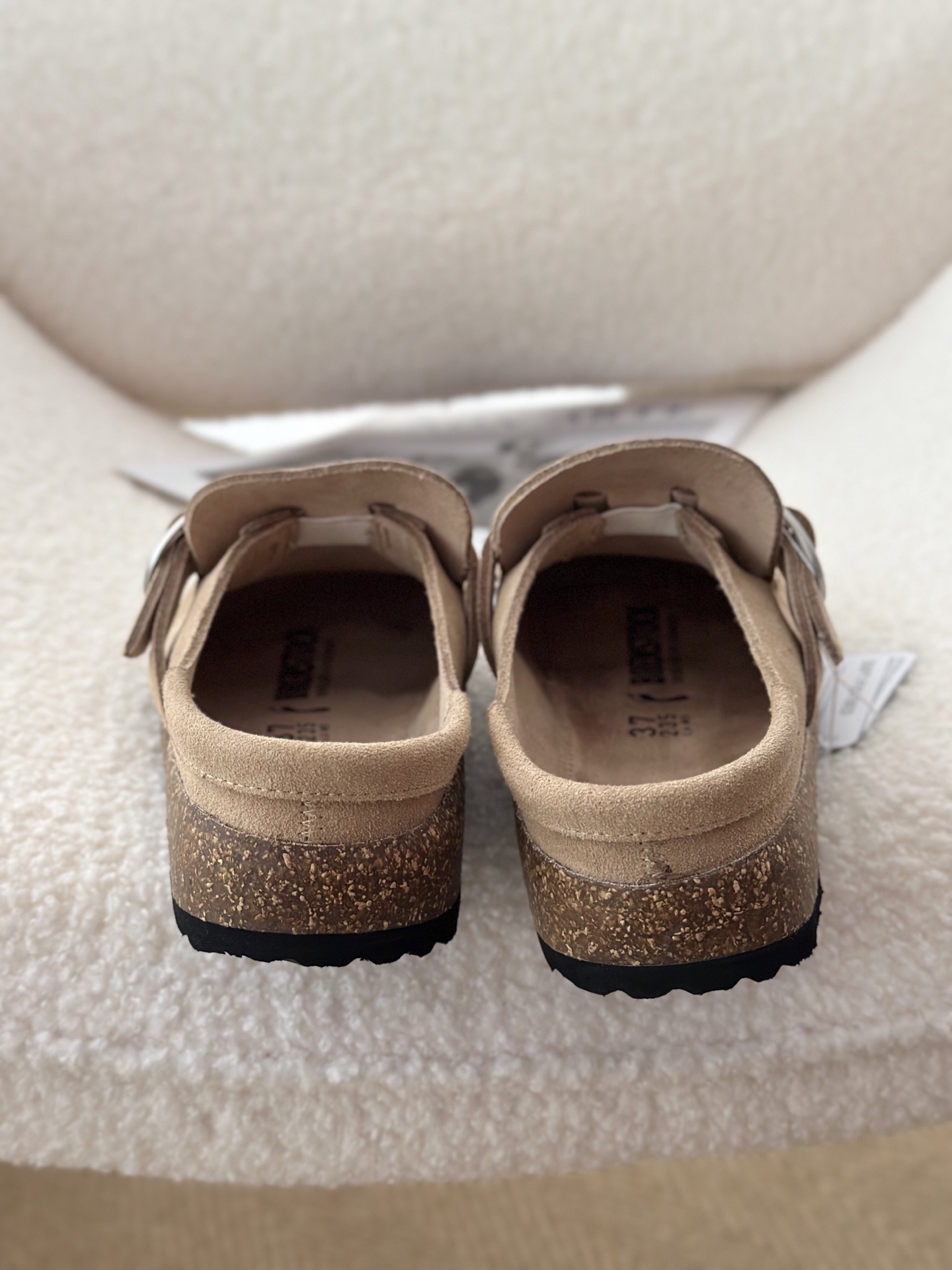 ZH256 Birkenstock retro casual closed toe thick-soled slippers 72$ gallery