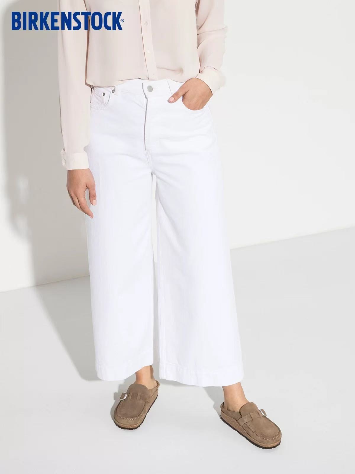 ZH256 Birkenstock retro casual closed toe thick-soled slippers 72$ gallery