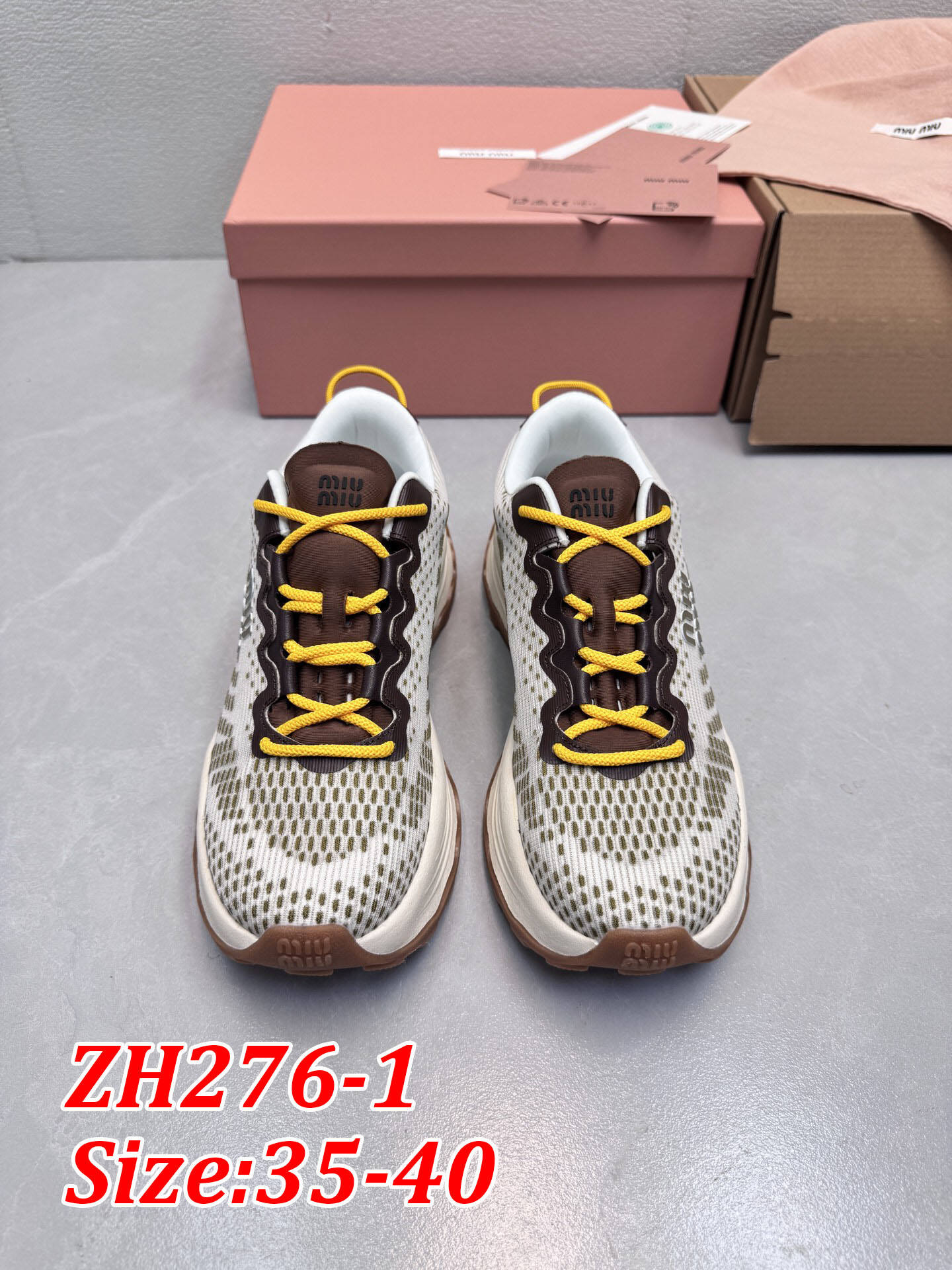 ZH276 Miu Miu 25ss new sneakers  high quality 88$ gallery