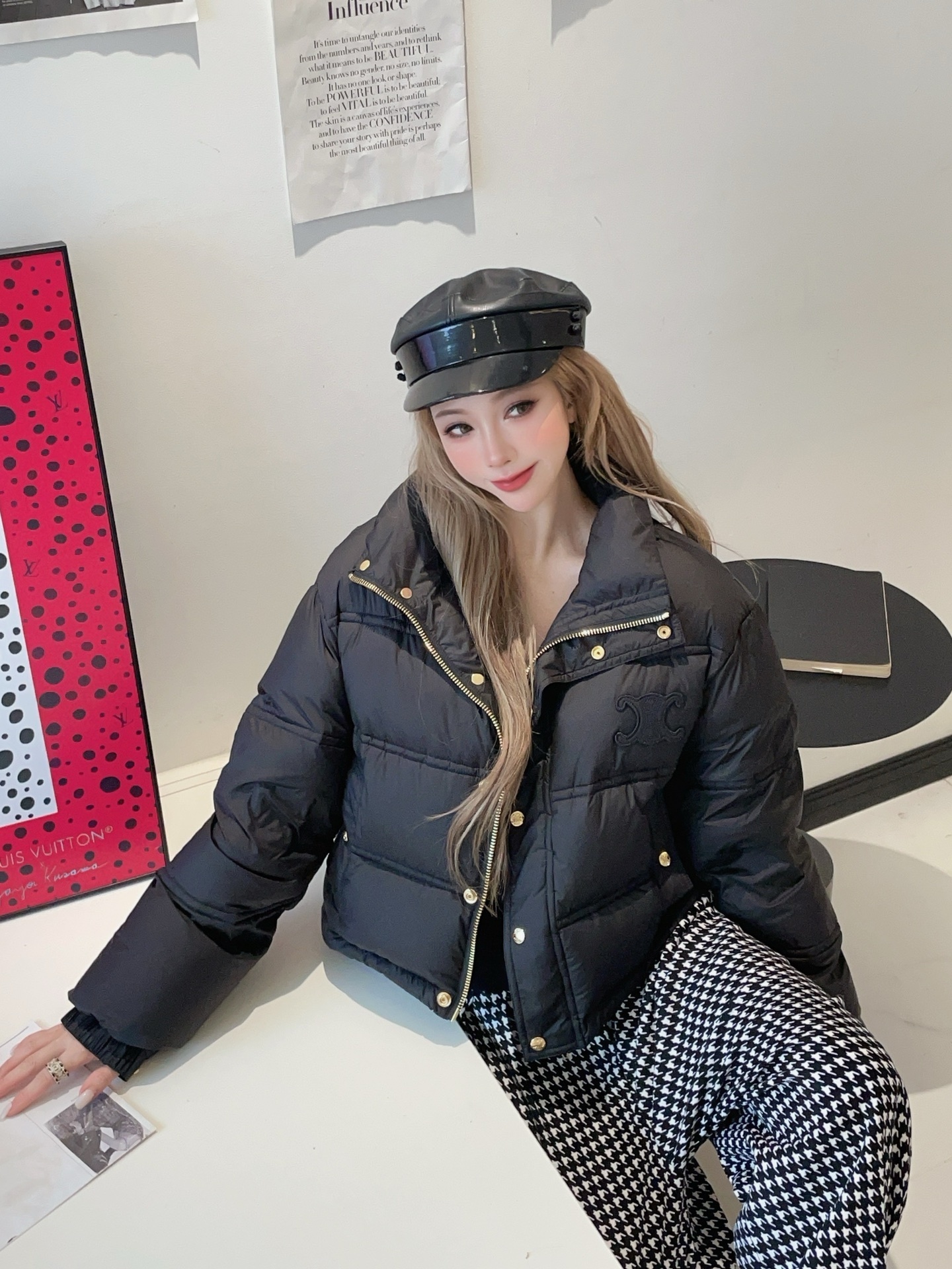 ZH502 Celine high-quality down jackets 82$ gallery