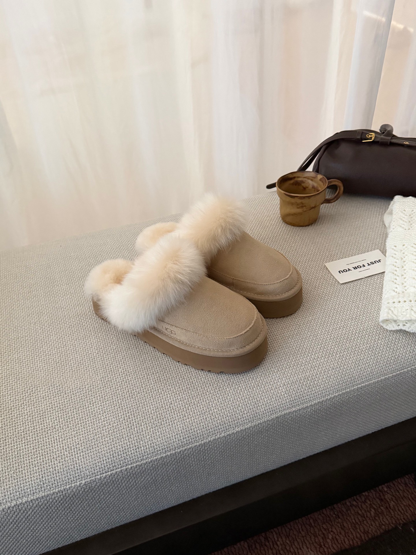 ZH515 UGG Titzcutt long-haired slippers 68$ gallery