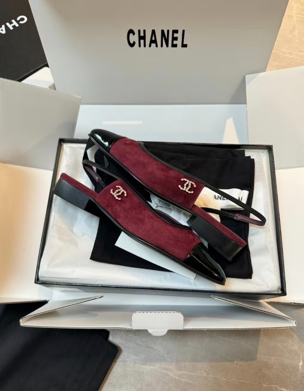 BB523 Chanel shoes $53 gallery