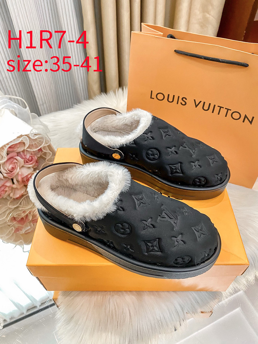 H1R7 LV fluffy slippers 59$ gallery