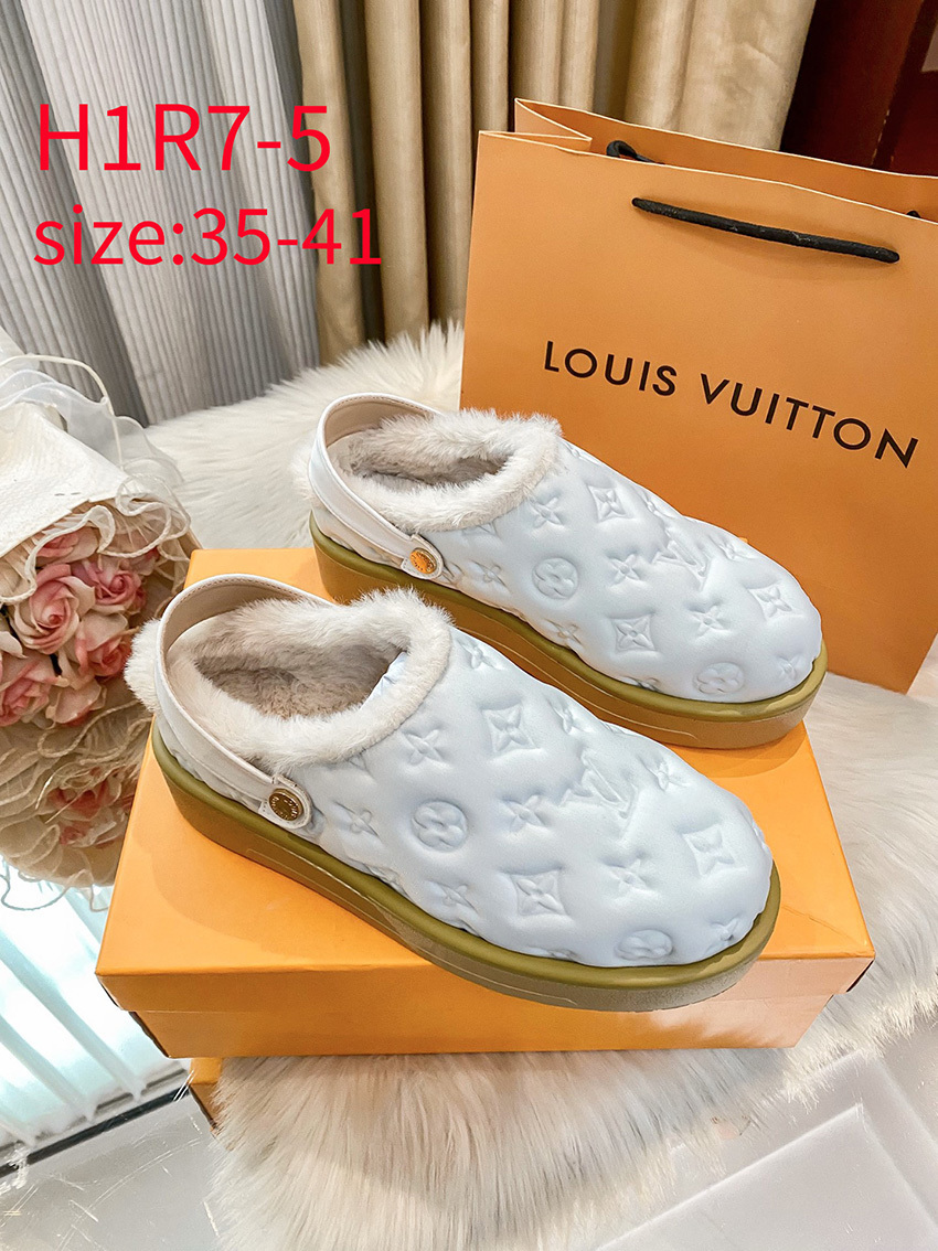 H1R7 LV fluffy slippers 59$ gallery