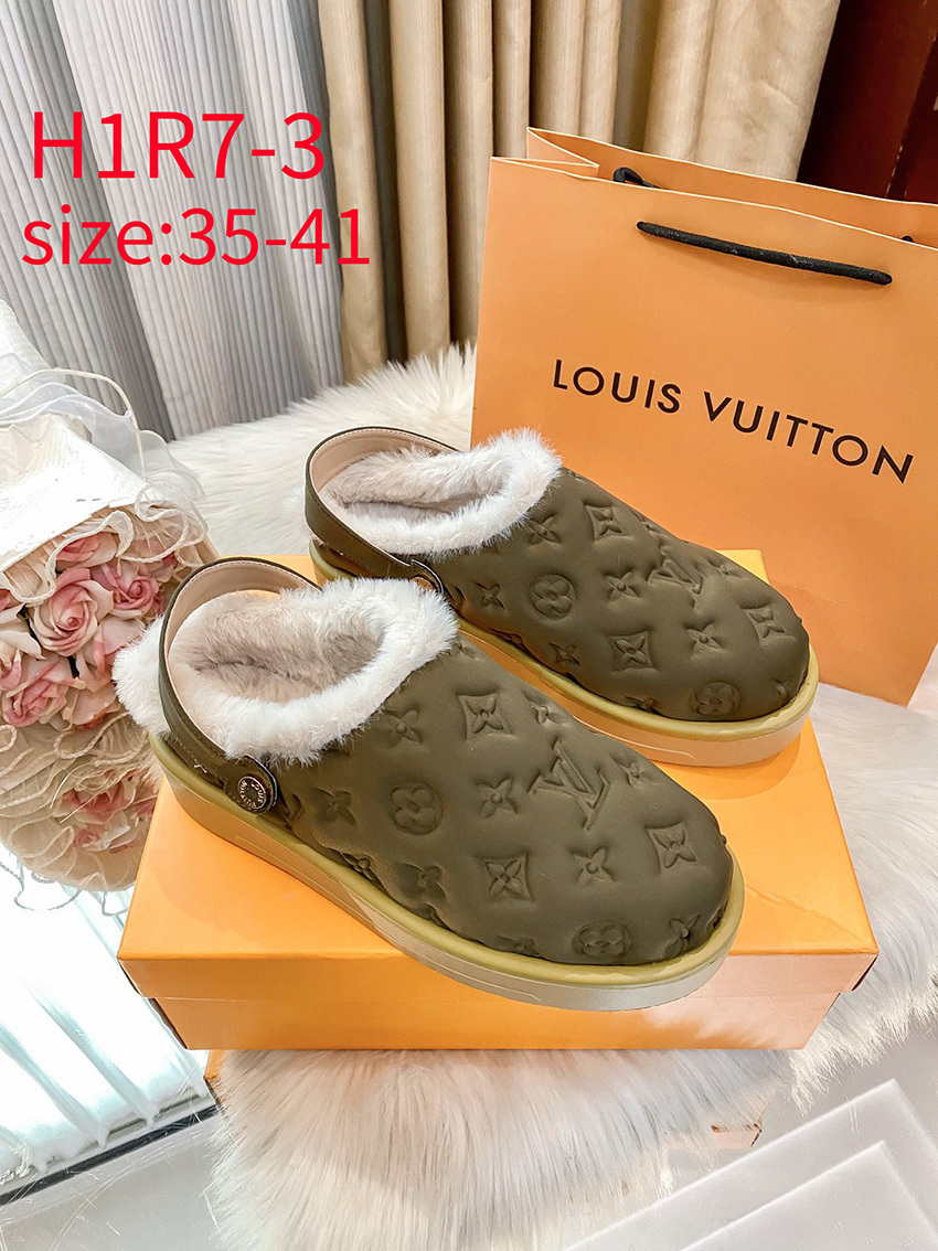 H1R7 LV fluffy slippers 59$ gallery