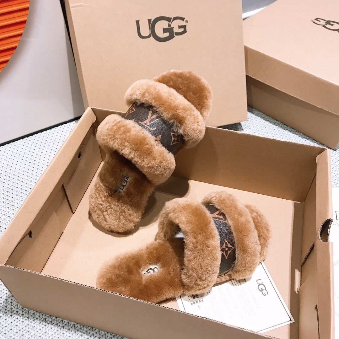 J1H3 UGG, LV collaboration wool slippers 52$ gallery
