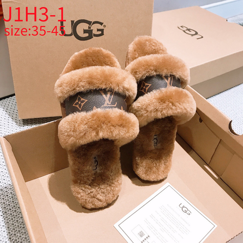 J1H3 UGG, LV collaboration wool slippers 52$ gallery