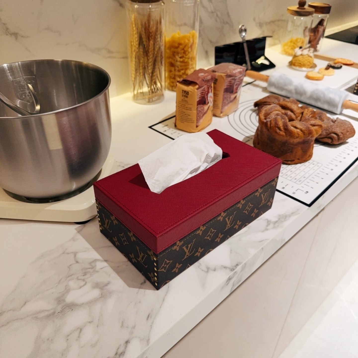 JFD2 Louis Vuitton tissue box $60 gallery
