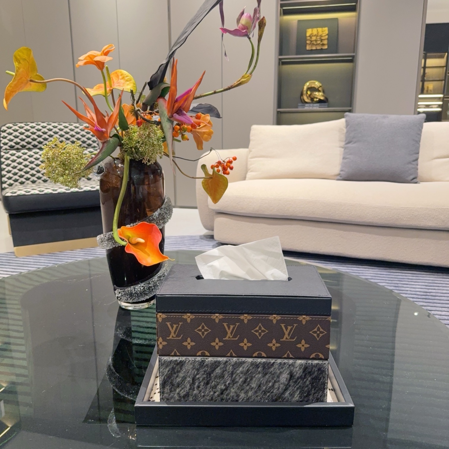 JFD2 Louis Vuitton tissue box $60 gallery