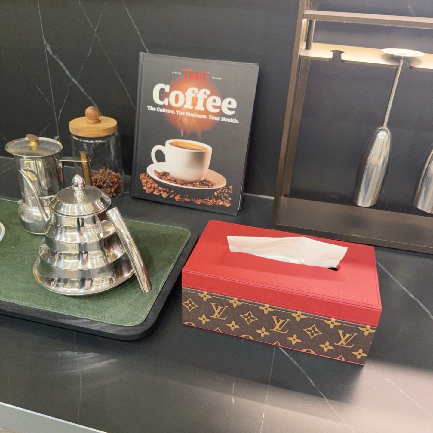 JFD2 Louis Vuitton tissue box $60 gallery