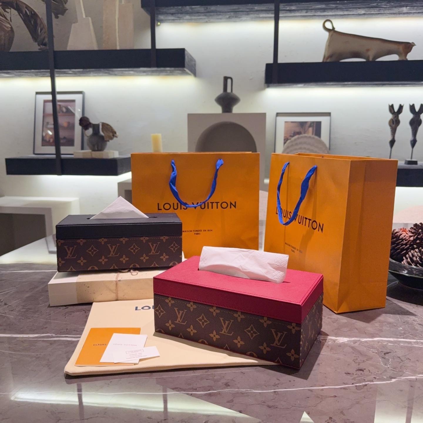 JFD2 Louis Vuitton tissue box $60 gallery
