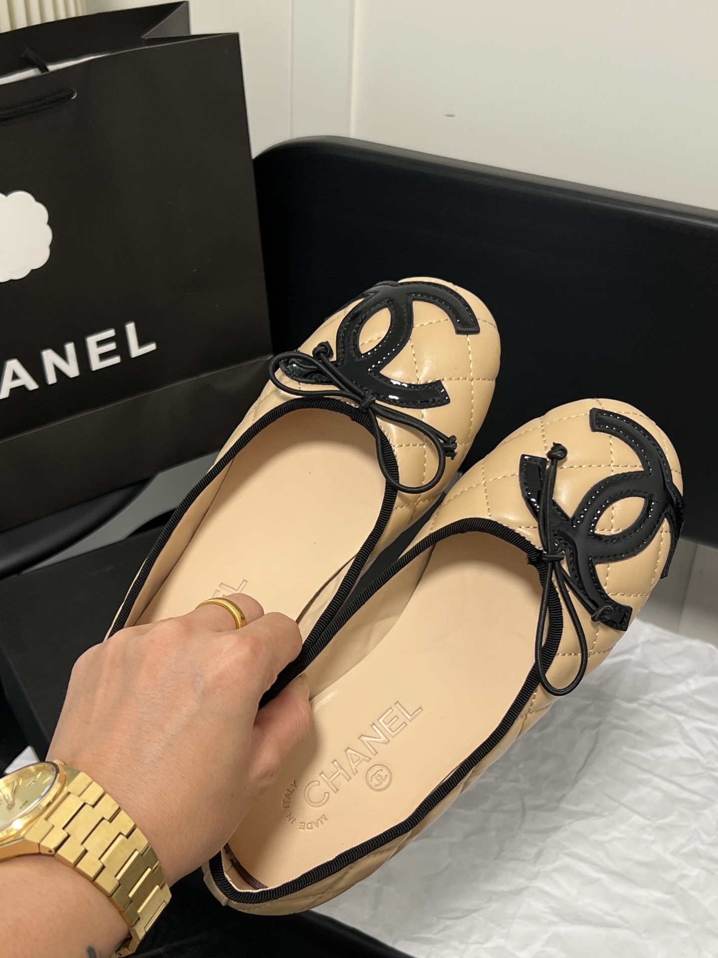 JJR1 New Chanel ballet flats 53$ gallery