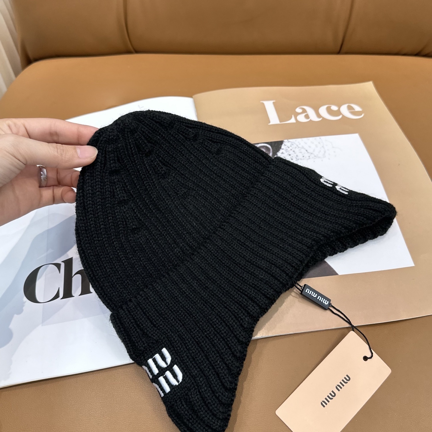 JSU8 Miu Miu Knit Hat $29.9 gallery