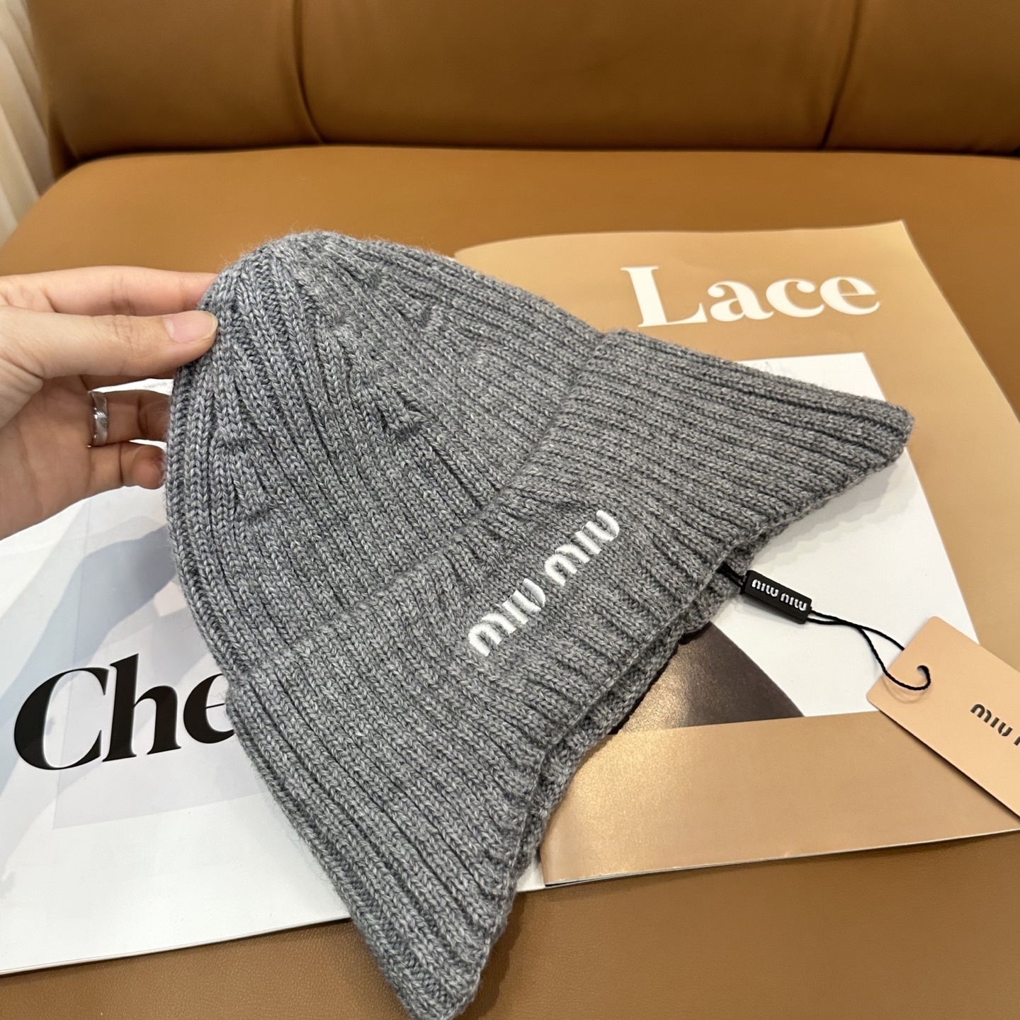 JSU8 Miu Miu Knit Hat $29.9 gallery