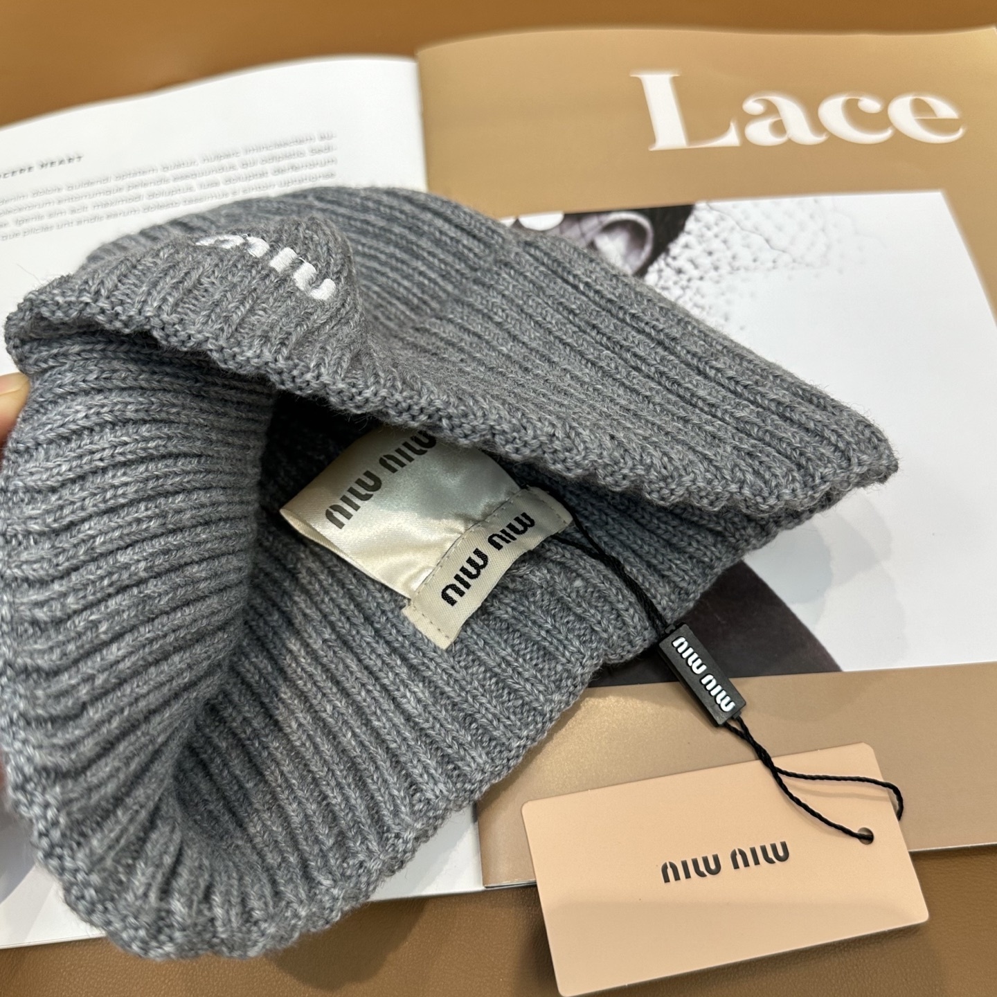 JSU8 Miu Miu Knit Hat $29.9 gallery