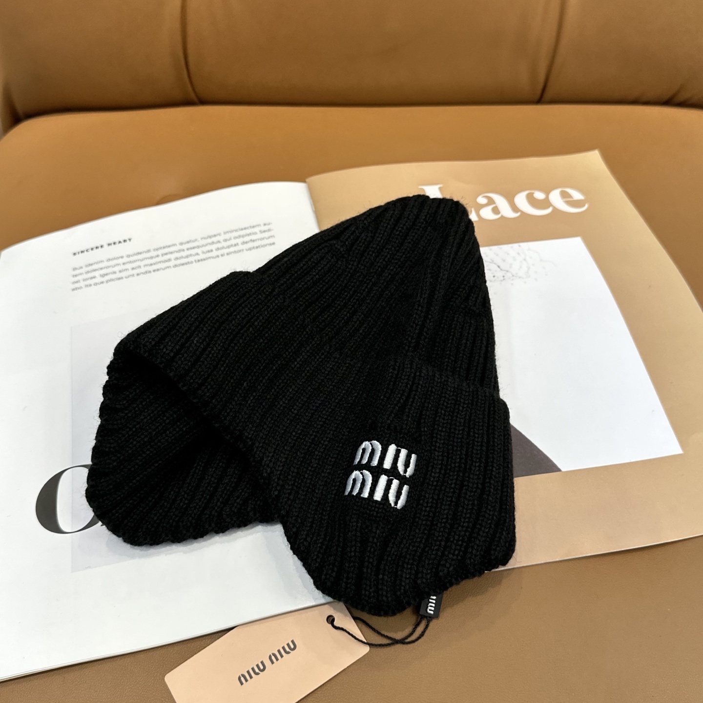 JSU8 Miu Miu Knit Hat $29.9 gallery