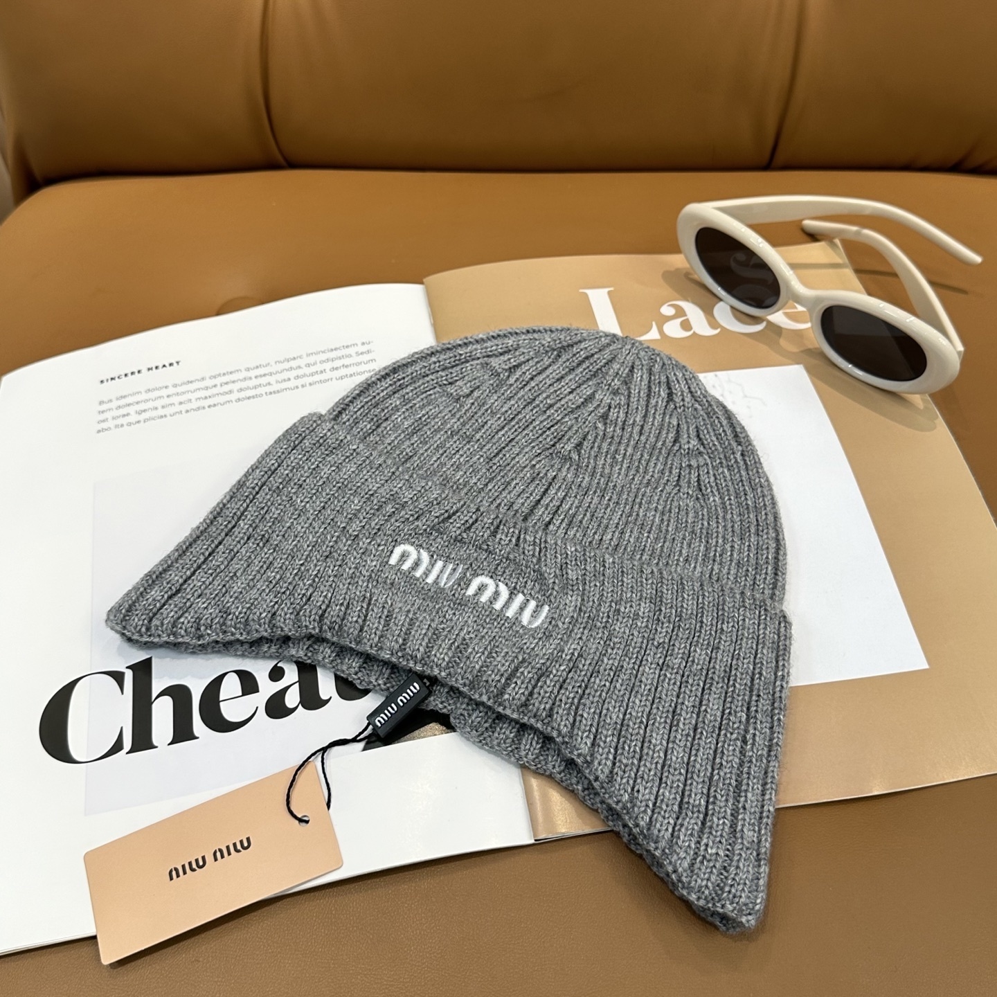 JSU8 Miu Miu Knit Hat $29.9 gallery