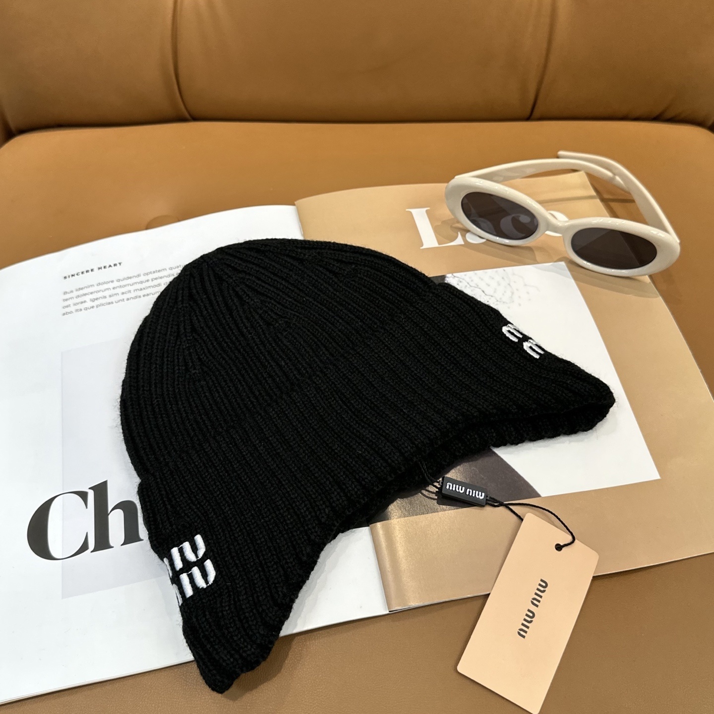 JSU8 Miu Miu Knit Hat $29.9 gallery