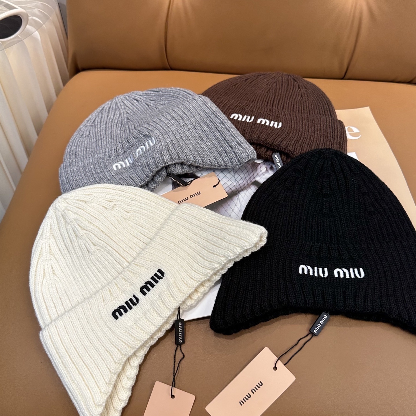 JSU8 Miu Miu Knit Hat $29.9 gallery