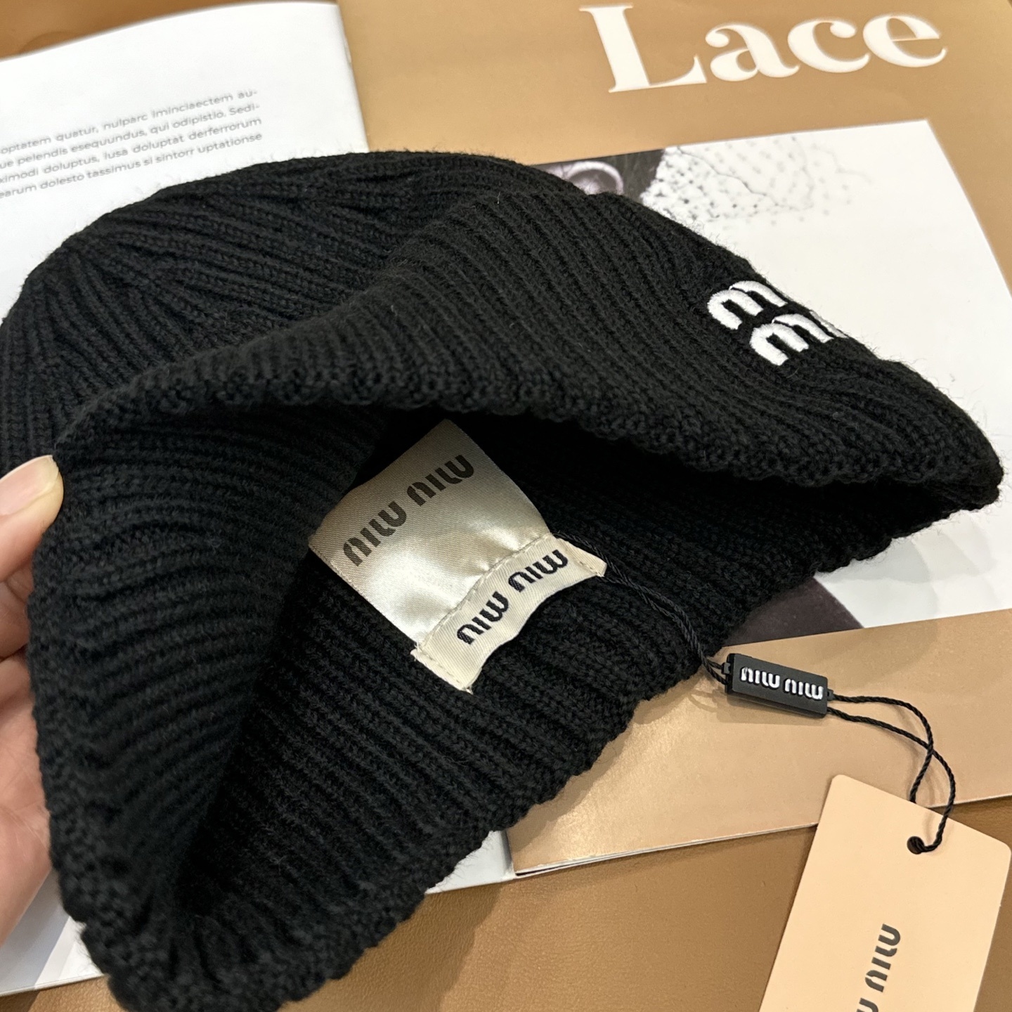 JSU8 Miu Miu Knit Hat $29.9 gallery