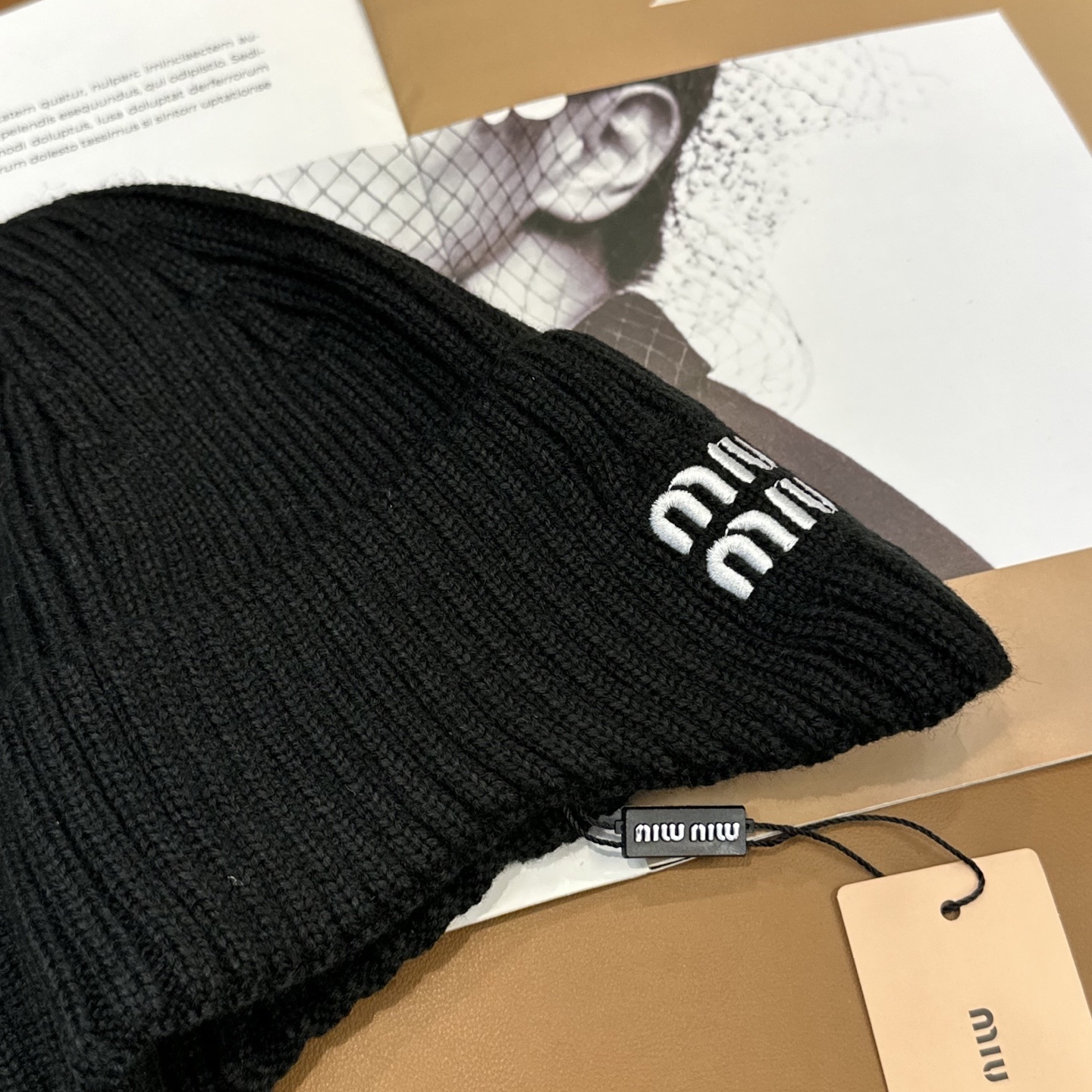 JSU8 Miu Miu Knit Hat $29.9 gallery