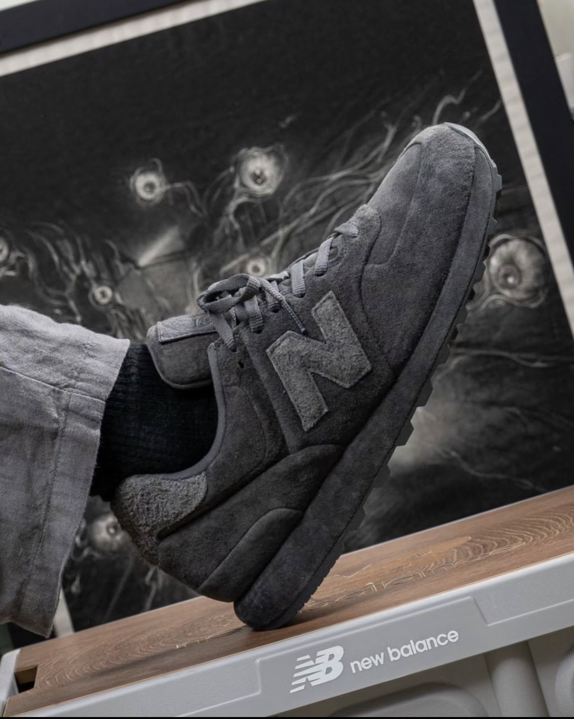 KR846 New Balance 574 & STONE ISLAND 60.8$ gallery