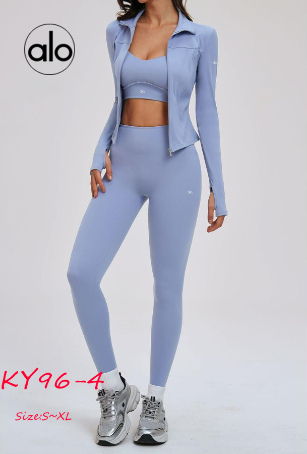 KY96 ALO YOGA 3-piece set (jacket + bra + pants) $67.9 gallery