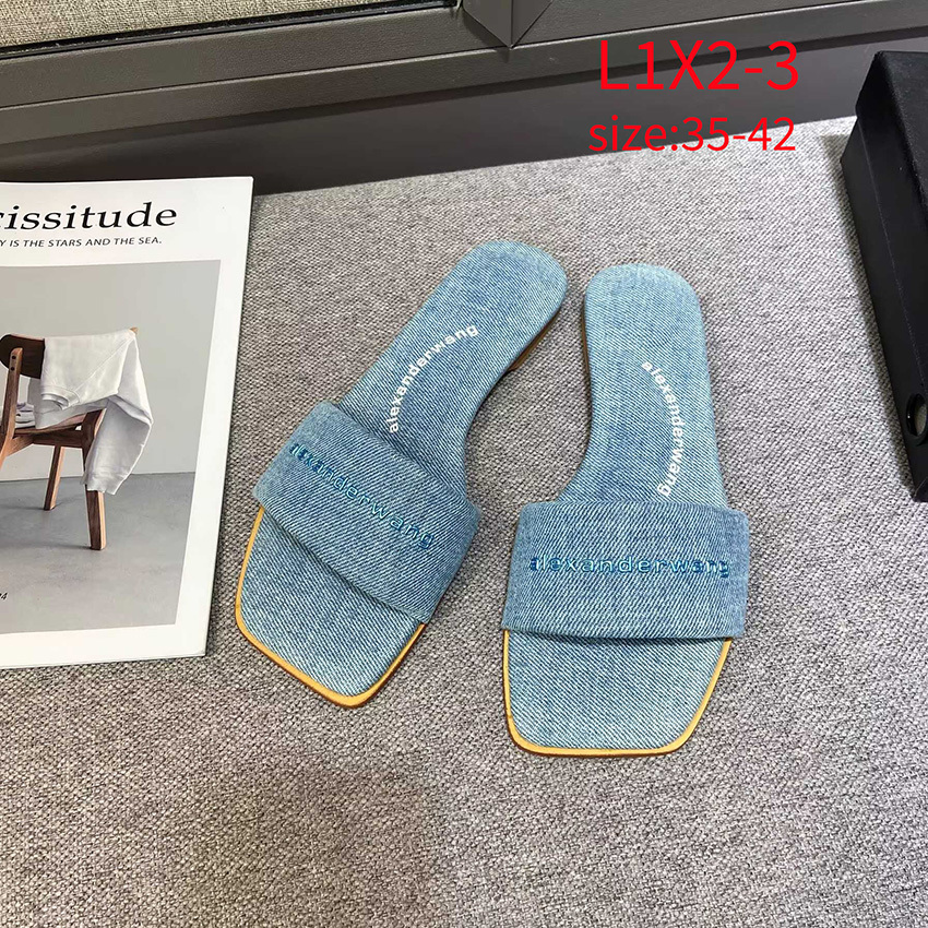 L1X2 Alexander Wang women's slippers 45$ gallery