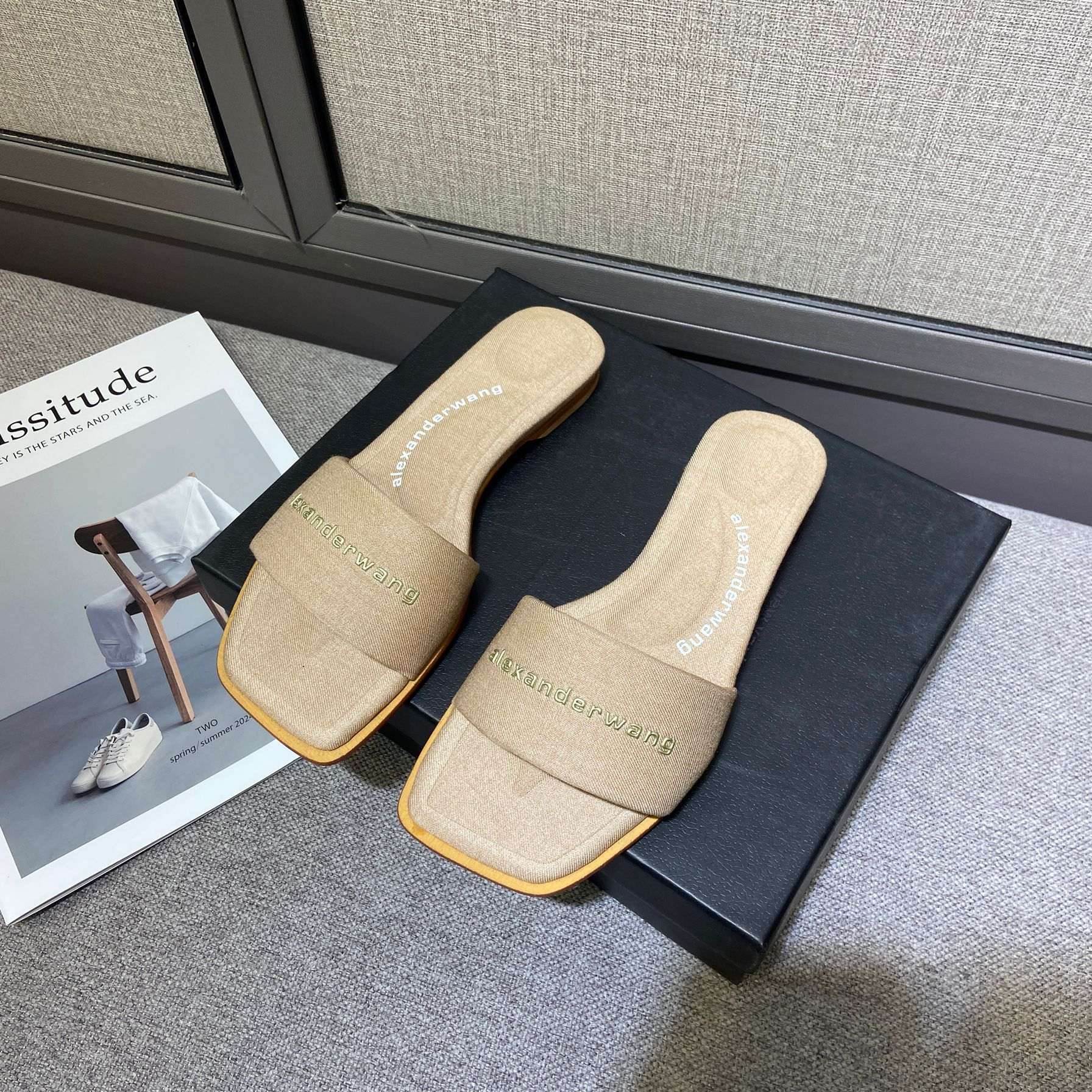 L1X2 Alexander Wang women's slippers 45$ gallery