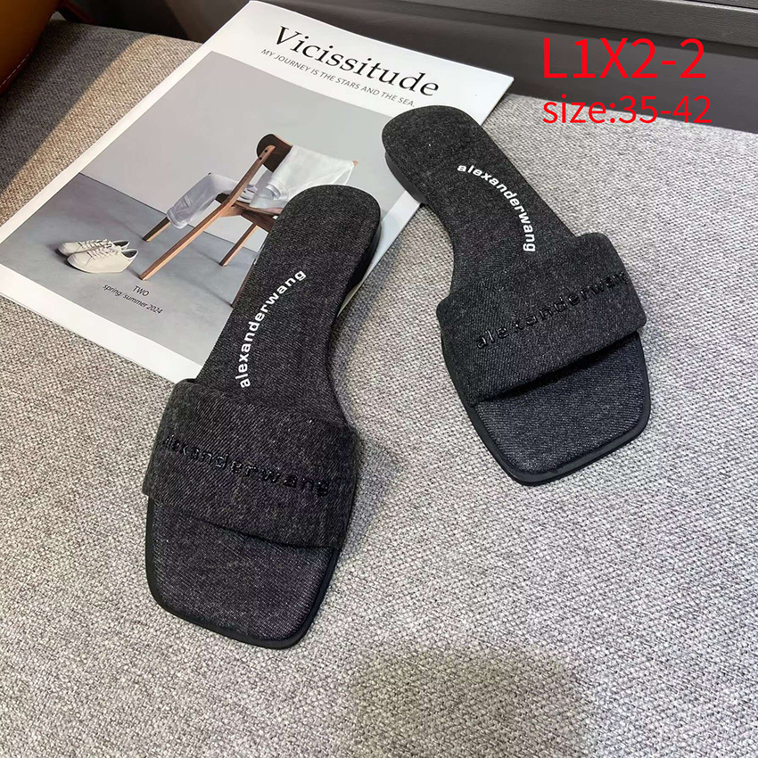 L1X2 Alexander Wang women's slippers 45$ gallery