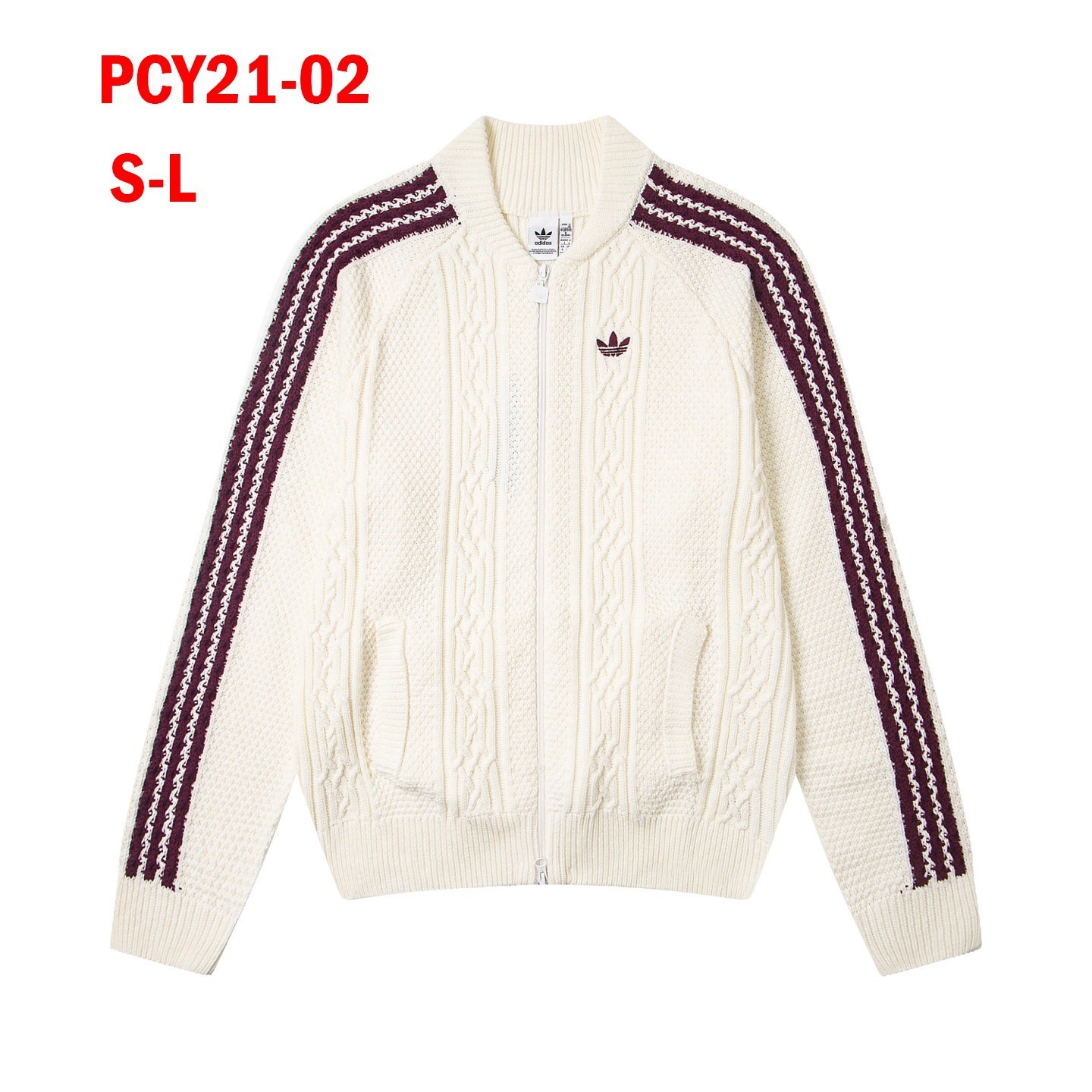 PCY21 Adidas Knit Jacket $53 gallery