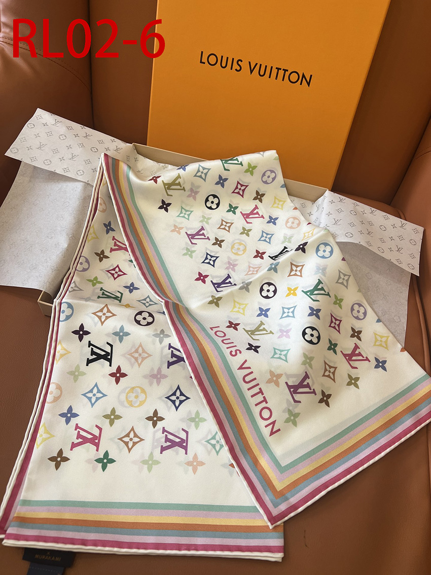 RL02 LV x TM Monogram Multicolor scarf  25$ gallery