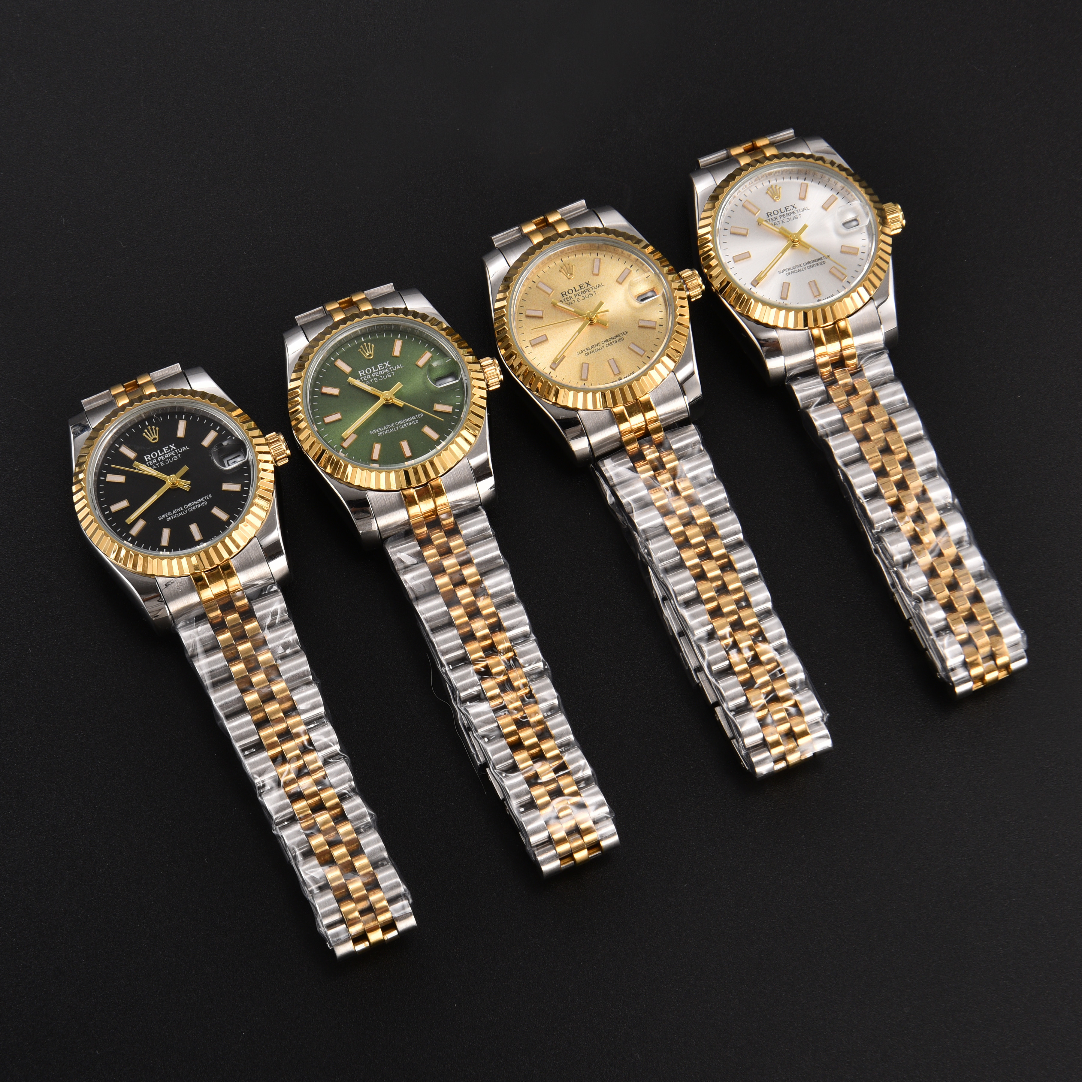 SJ02 Rolex women's mechanical watch, shipped with box. 85$ gallery