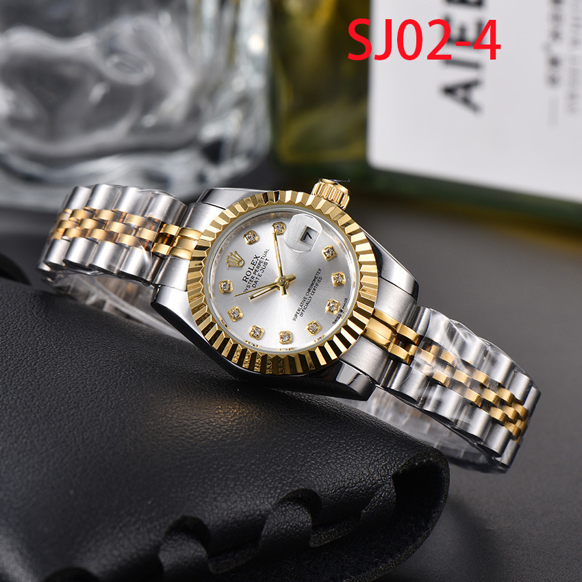 SJ02 Rolex women's mechanical watch, shipped with box. 85$ gallery