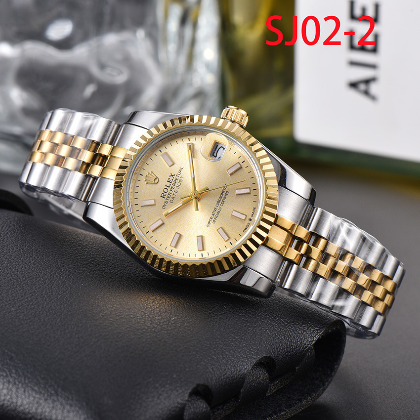 SJ02 Rolex women's mechanical watch, shipped with box. 85$ gallery