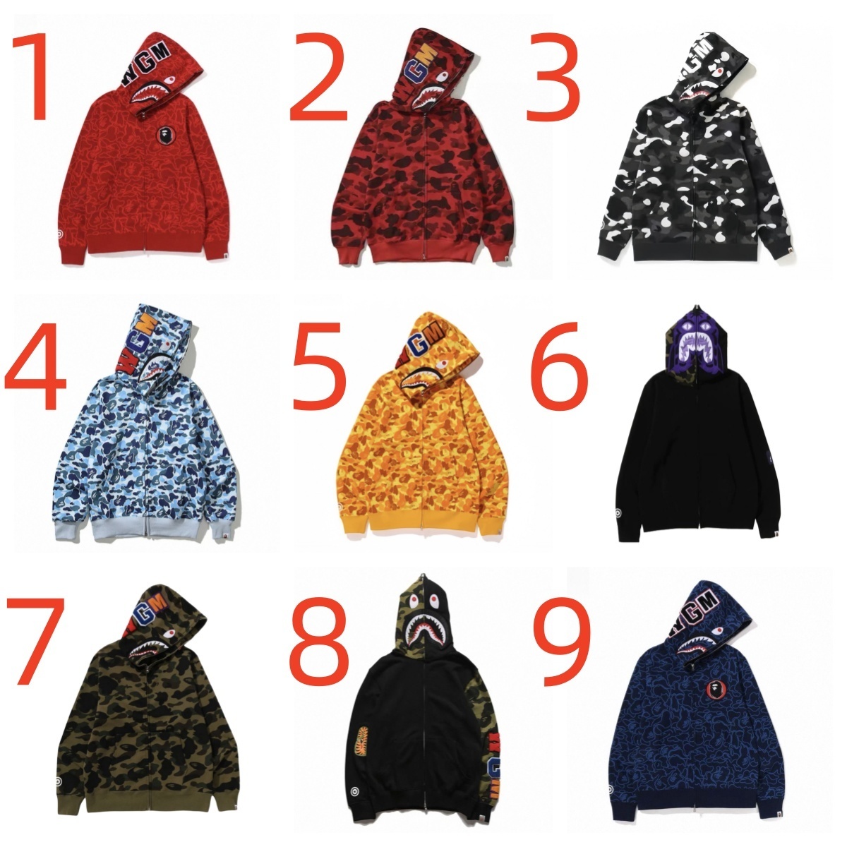 $29.76 BAPE ZT9318 gallery