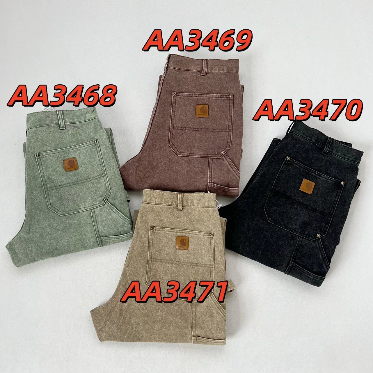 AA3468-AA3471，Carharrt pants 356.99 上QA gallery