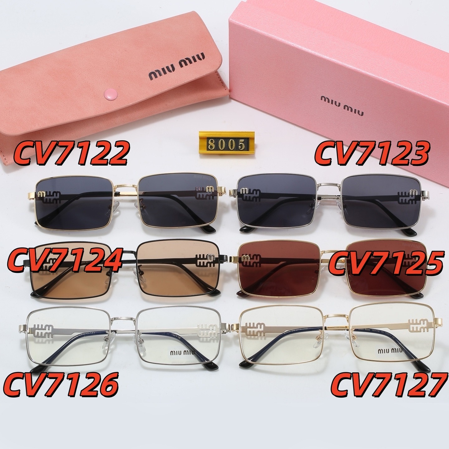 CV7122-CV7127，Miumiu sunglassess 184.99 上GA gallery